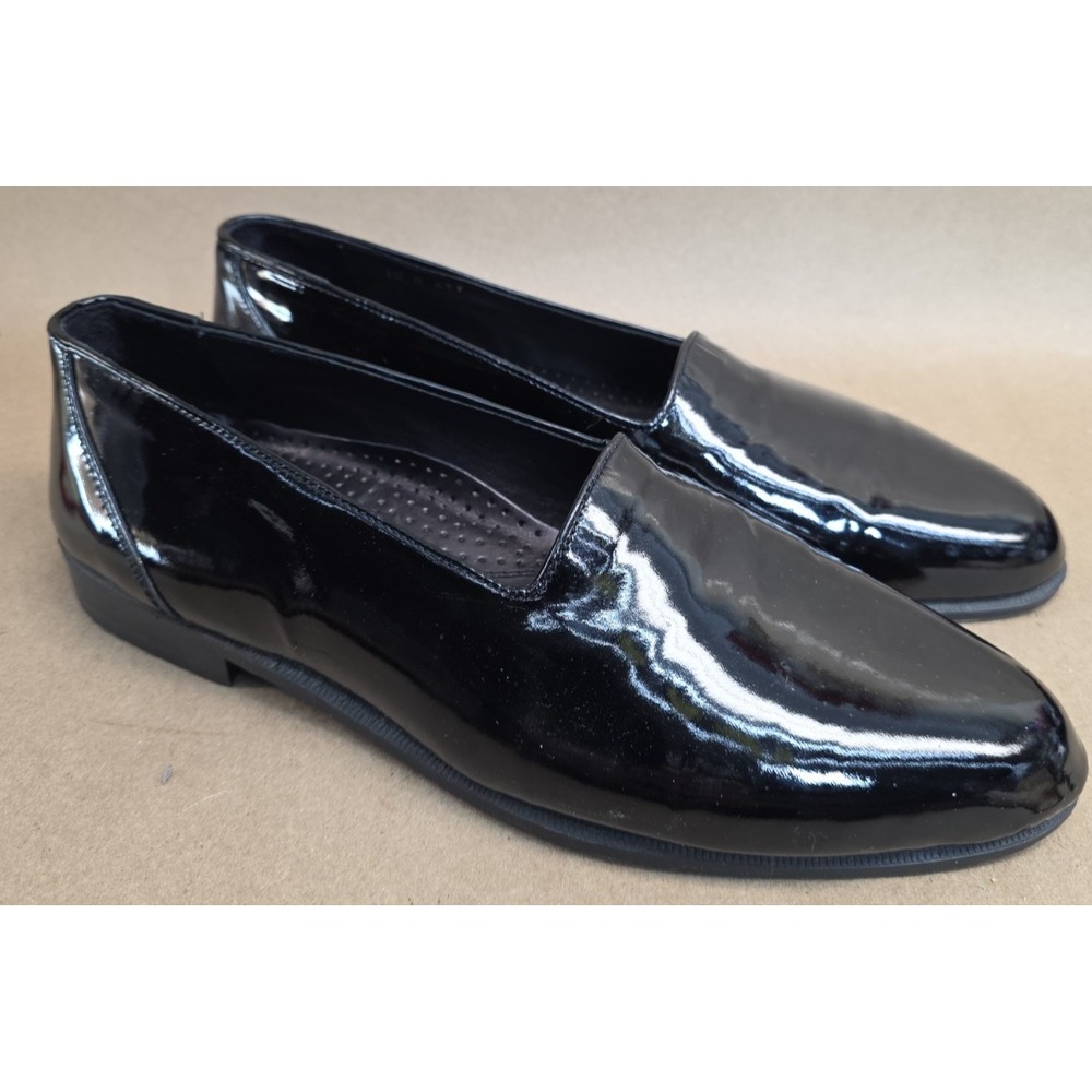 Stanley Blacker Mens Loafer Size 10 M Black Leather Venetian Slip On Dress Shoe